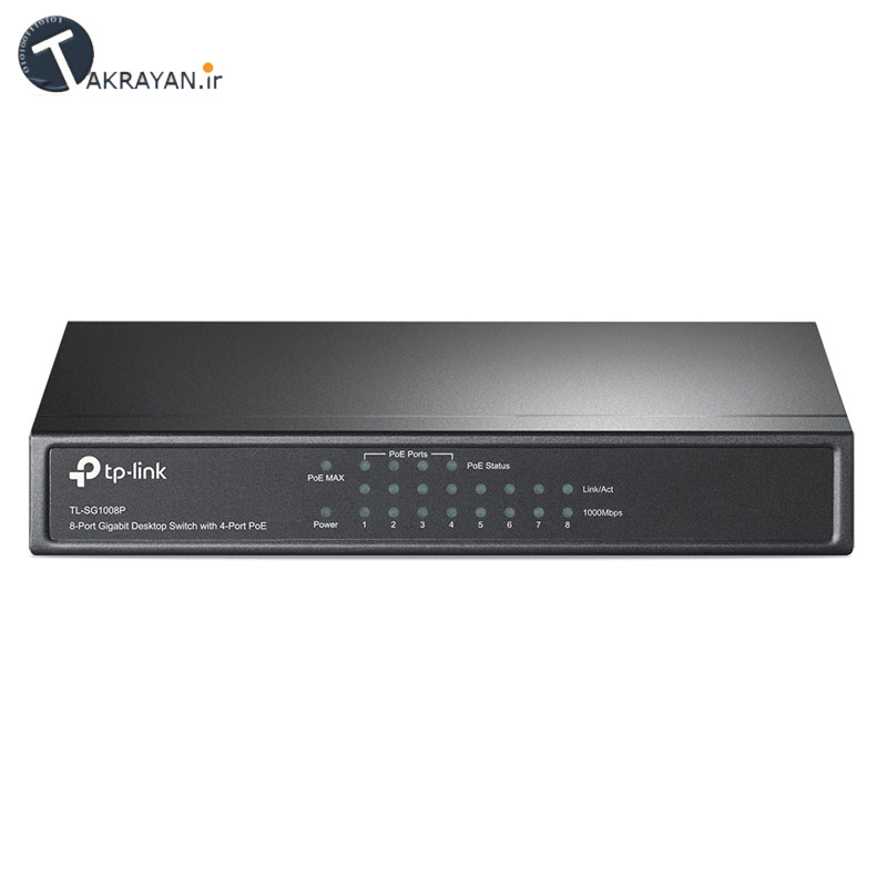 TP-Link TL-SG1008P 8-Port Gigabit Desktop Switch Switch